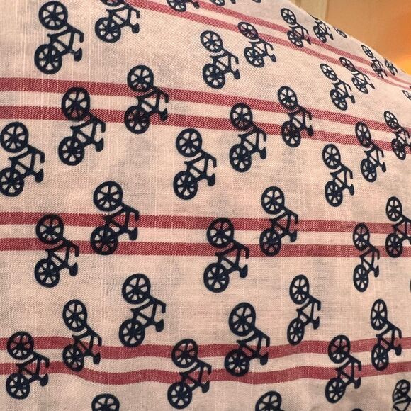 Grayson The Hero Cotton Button Down Shirt Bundle Striped & Bicycle Print Sz 3 M - Picture 16 of 16